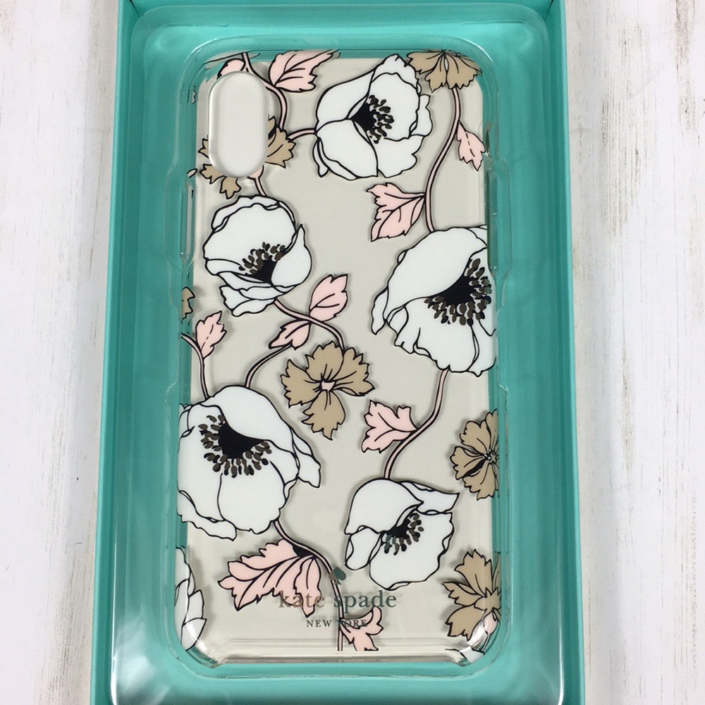 Kate Spade New in Box Floral iPhone X Case